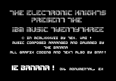 IBM Music XXIII