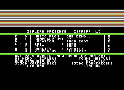 Zipripp #15