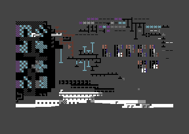PETSCII on the Train