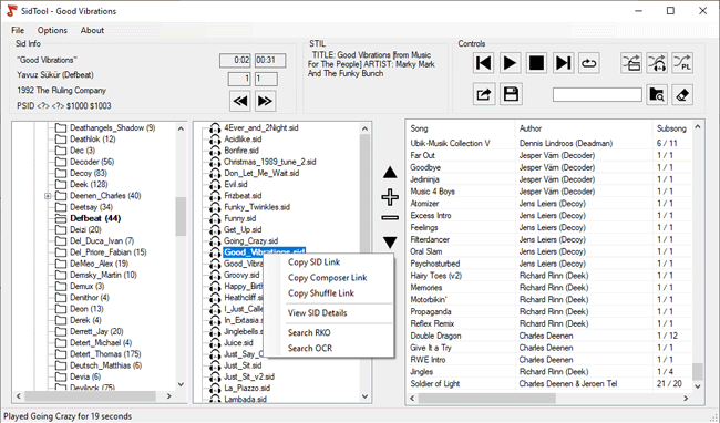 SidTool 2.3.0