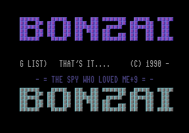 The Spy Who Loved Me +9